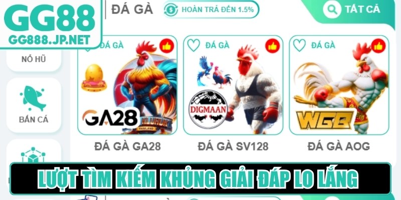 Lượt tìm kiếm khủng giải đáp lo lắng GG88 bị sập đang đồn đại 